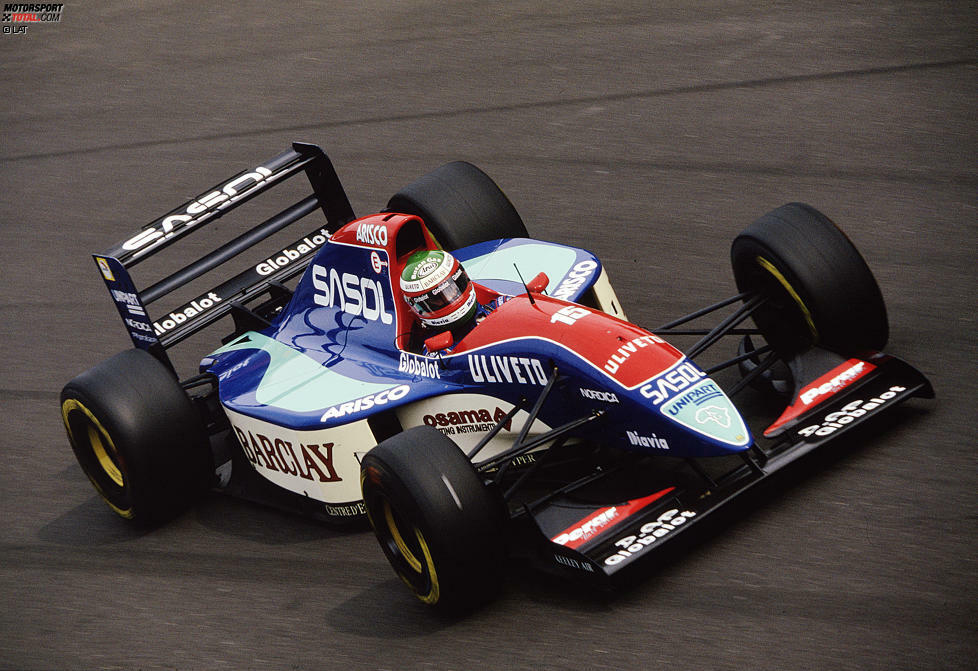 Einen weiteren unglücklichen Formel-1-Versuch unternahm Marco Apicella 1993 in Monza. Der Italiener kam lediglich etwa 200 Meter weit, bevor er von einem Kollegen abgeschossen wurde. 