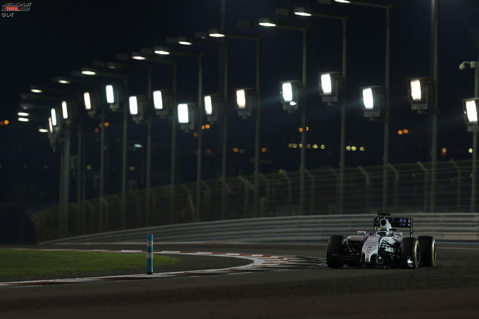 Heimlich, still und leise denkt man bei Williams daran, mit nur einem Boxenstopp durchzufahren - aber als Mercedes das realisiert und Hamilton in der 43. Runde (bei 12,5 Sekunden Rückstand) plötzlich das Tempo anzieht, entscheidet man sich im Massa-Lager, doch noch einmal zu wechseln. Der Brasilianer wird mit um zwölf Runden frischeren Supersoft-Pirellis auf Hamilton-Jagd geschickt.
