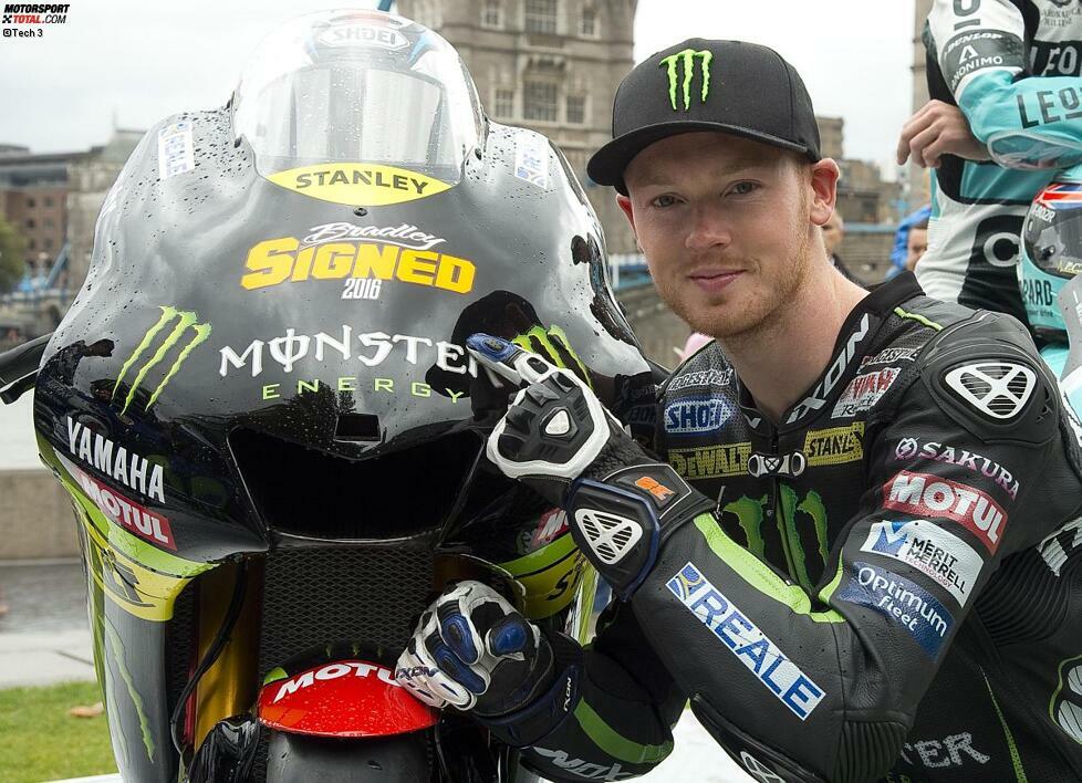 Aufsteiger #4: Bradley Smith. Über weite Strecken war der Brite der beste Nicht-Werksfahrer, vor allem in den ersten Runden konnte er oft vorne mitmischen. Beim Chaos-Rennen in Misano fuhr er ohne Motorradwechsel durch und wurde mit Platz zwei belohnt.