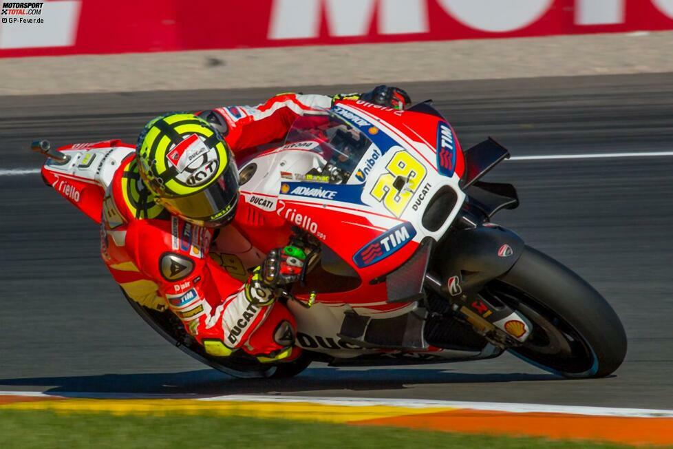 Der Aufsteiger der Saison: Andrea Iannone. Früher hatte der Italiener den Ruf als 