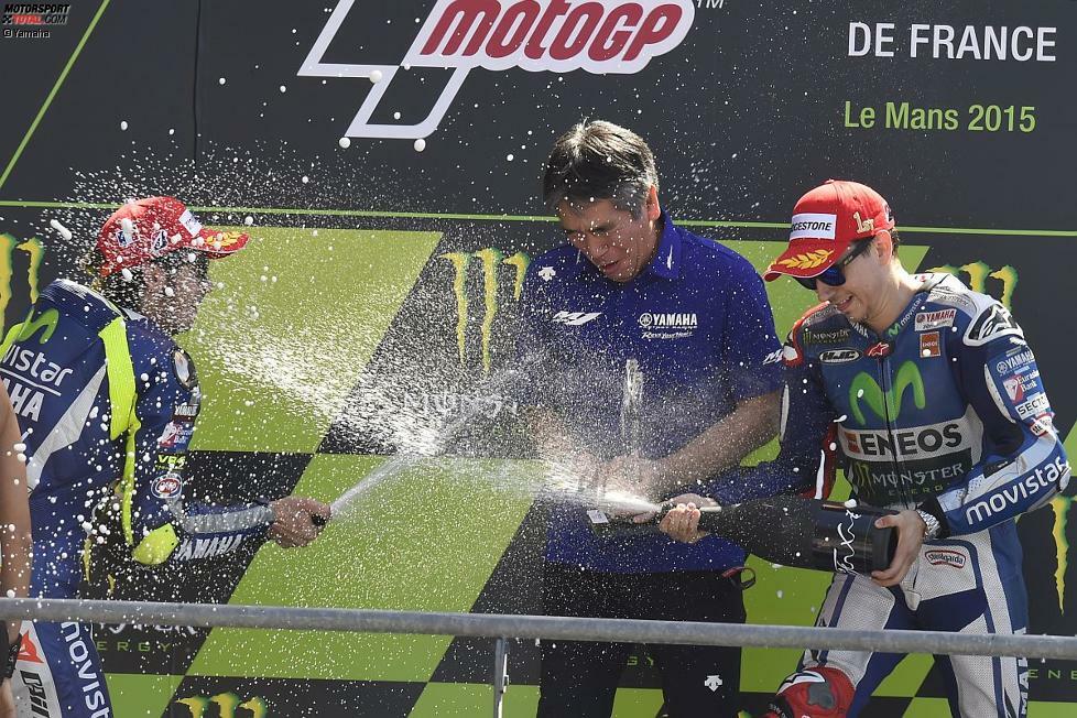 Die MotoGP-Saison 2015 wird von Yamaha dominiert: Vierter Sieg im fünften Rennen, erster Doppelsieg des Jahres. Führung in allen drei Weltmeisterschaften. Honda ist nur noch dritte Kraft.