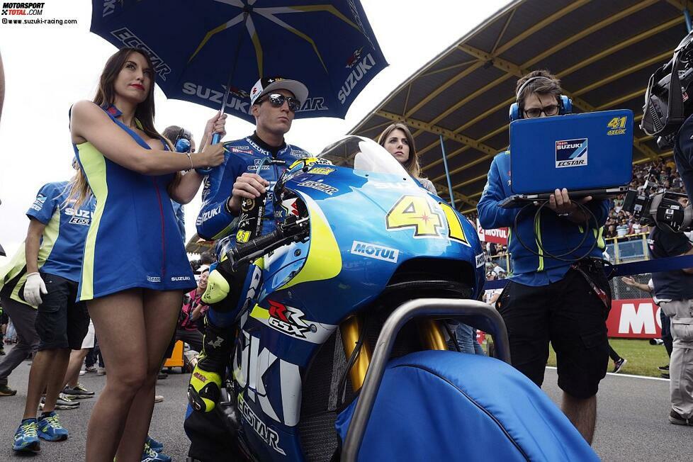 In Assen legt Espargaro nach und bestätigt mit dem zweiten Startplatz die starke Form im Qualifying. Trotzdem kommt Suzuki im Rennen nur auf den Positionen neun und zehn ins Ziel. Für die Renndistanz fehlt noch einiges.