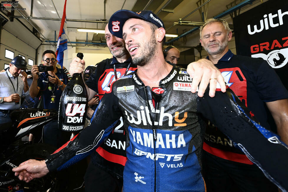 Die MotoGP-Bilanz von Andrea Dovizioso: 248 Grands Prix, 15 Siege, 62 Podestplätze, 7 Poles, 11 schnellste Rennrunden. MotoGP-Vizeweltmeister 2017,2018,2019, 125er-Weltmeister 2004.