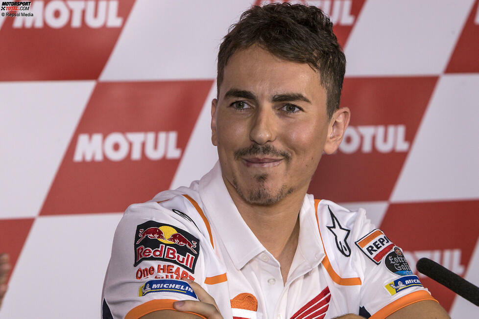 Die MotoGP-Bilanz von Jorge Lorenzo: 203 Rennen, 47 Siege, 114 Podestplätze, 43 Poles, 30 schnellste Rennrunden. MotoGP-Weltmeister 2010, 2012, 2015, 250er-Weltmeister 2006, 2007.