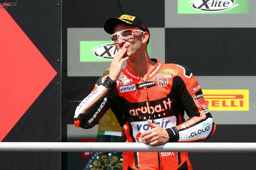 Die WSBK-Bilanz von Marco Melandri: 201 Rennen, 22 Siege, 75 Podestplätze, 4 Poles, 21 schnellste Rennrunden, Vizeweltmeister 2011.