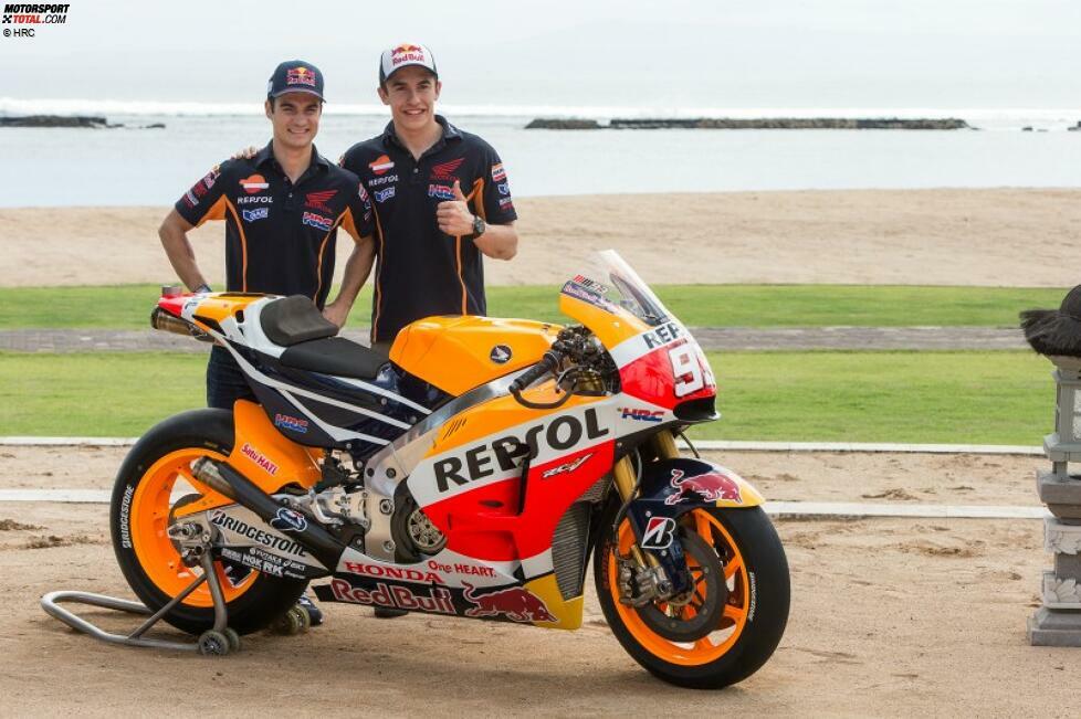 Derzeit ist das Honda-Duo Marc Marquez und Dani Pedrosa in der Favoritenstellung. Kann Yamaha bis zum Saisonauftakt in Katar (29. März) die Lücke schließen? Der zweite Sepang-Wintertest findet vom 23. bis 25. Februar statt.