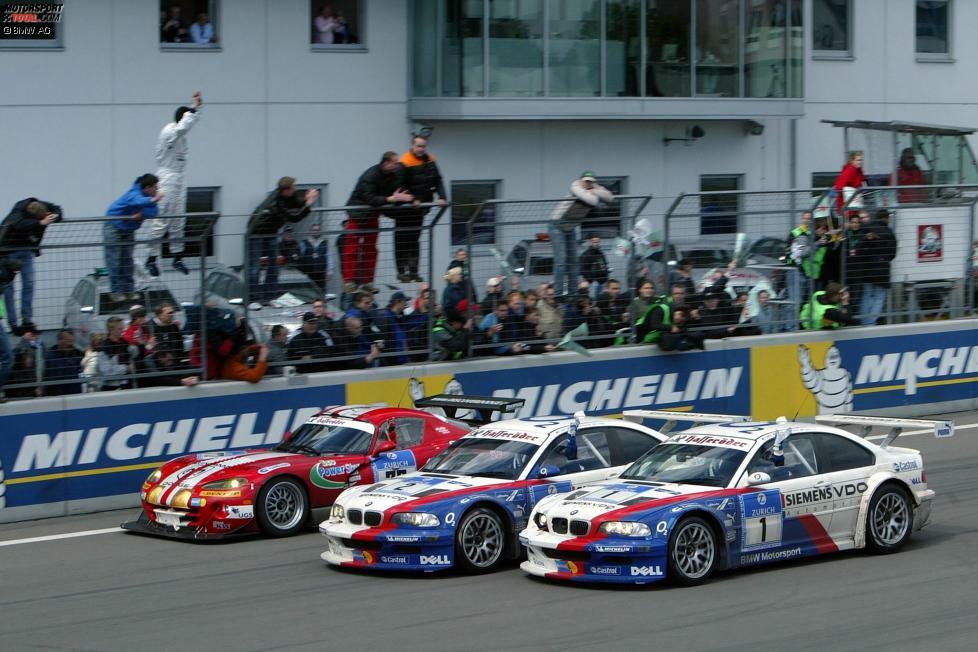 2005: Lamy/Said/Huisman/Priaulx - BMW M3 GTR (in der Mitte)