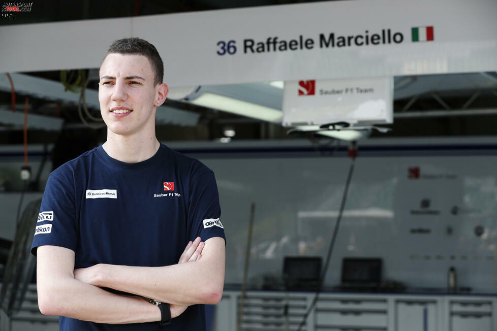 Raffaele Marciello (Ersatzpilot, Sauber): 