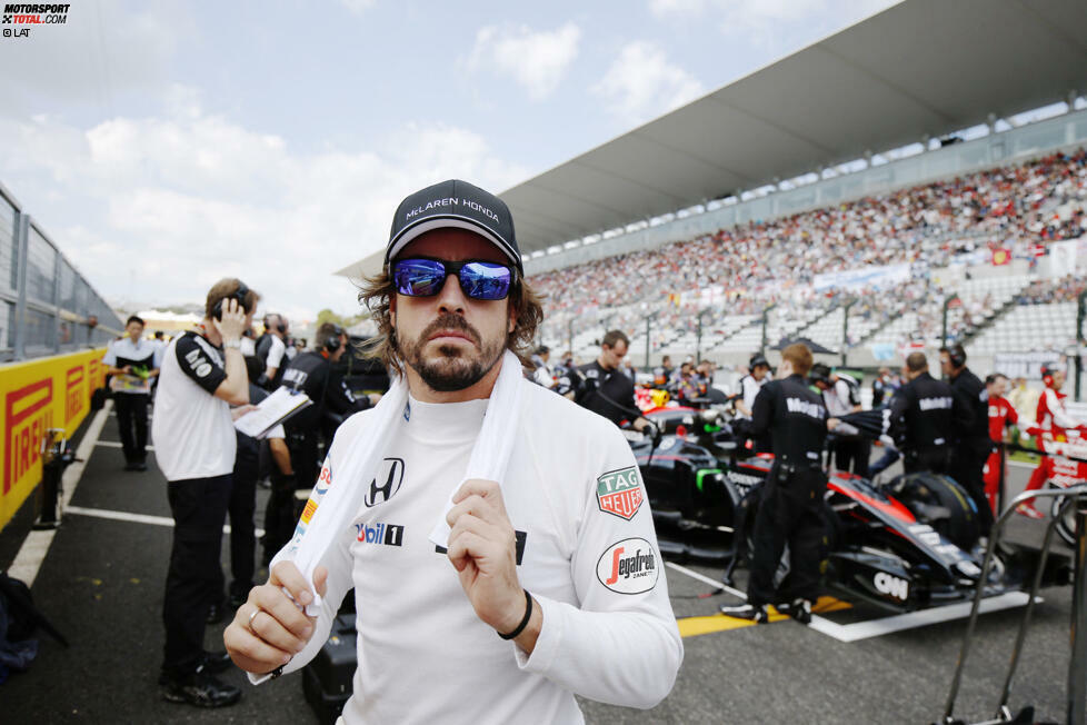 Zugegeben, Fernando Alonsos Team-Funk-Ausbrüche beim Grand Prix von Japan waren für die McLaren-Honda-Beteiligten bestimmt alles andere als lustig. Für die Zuschauer hatte es aber auch Unterhaltungswert, als der Spanier schimpfte: 