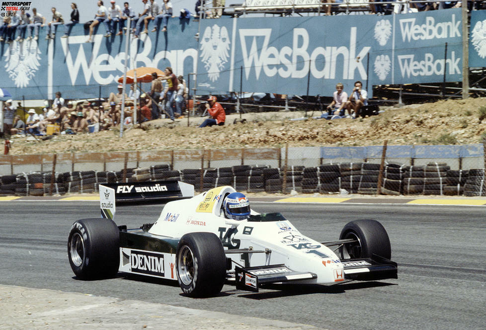 Doch beim vorletzten Rennen 1983 in Kyalami beliefert Honda das Williams-Team für vorerst nur ein Rennen und sammelt mit Keke Rosberg zwei WM-Zähler.