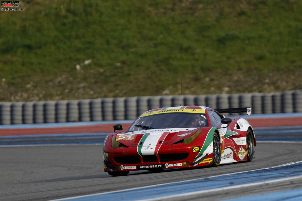 AF Corse Ferrari 458 Italia #61: Peter Ashley Mann (USA), Raffaele Giammaria (ITA), Matteo Cressoni (ITA)