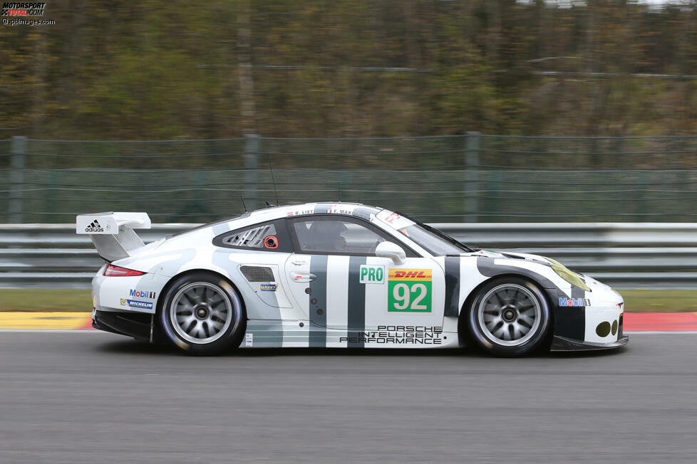 Porsche 911 RSR #91: Richard Lietz (AUT), Michael Christensen (DEN), Jörg Bergmeister (DEU)