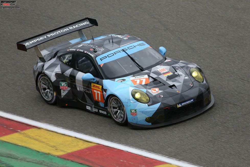 Dempsey-Proton Porsche 911 RSR #77: Patrick Dempsey (USA), Patrick Long (USA), Marco Seefried (DEU)