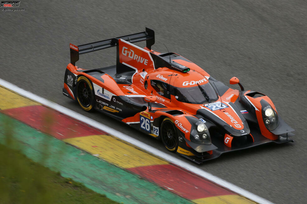 G-Drive Ligier Nissan #26: Roman Rusinov (RUS), Julien Canal (FRA), Sam Bird (GBR)