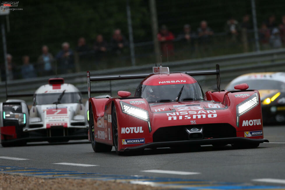 Nissan GT-R LM Nismo #23: Olivier Pla (FRA), Jann Mardenborough (GBR), Max Chilton (GBR)