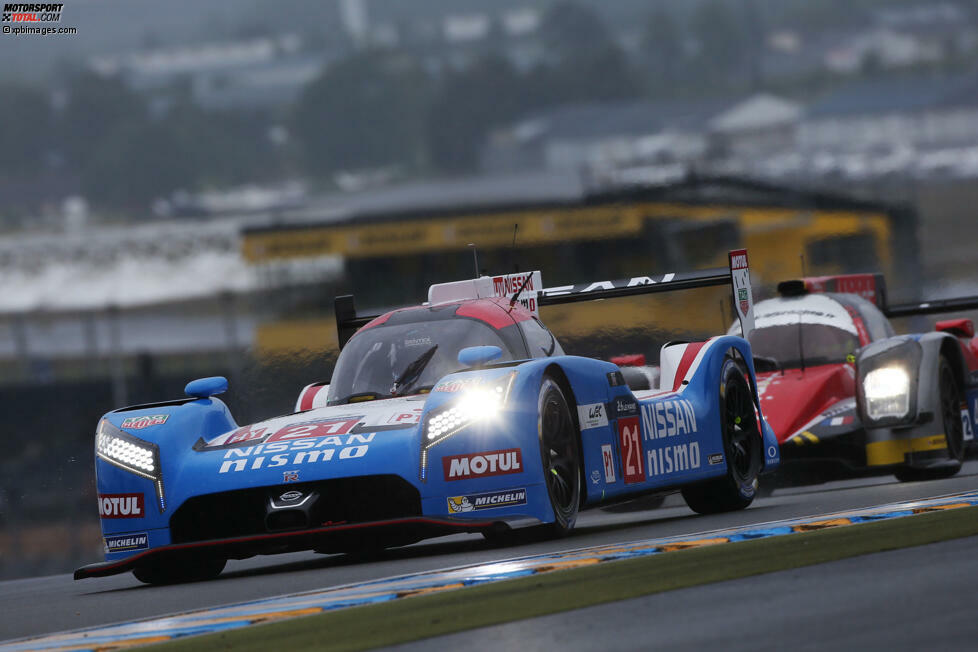 Nissan GT-R LM Nismo #21: Tsugio Matsuda (JPN), Lucas Ordonez (ESP), Mark Schulzitzky (RUS)