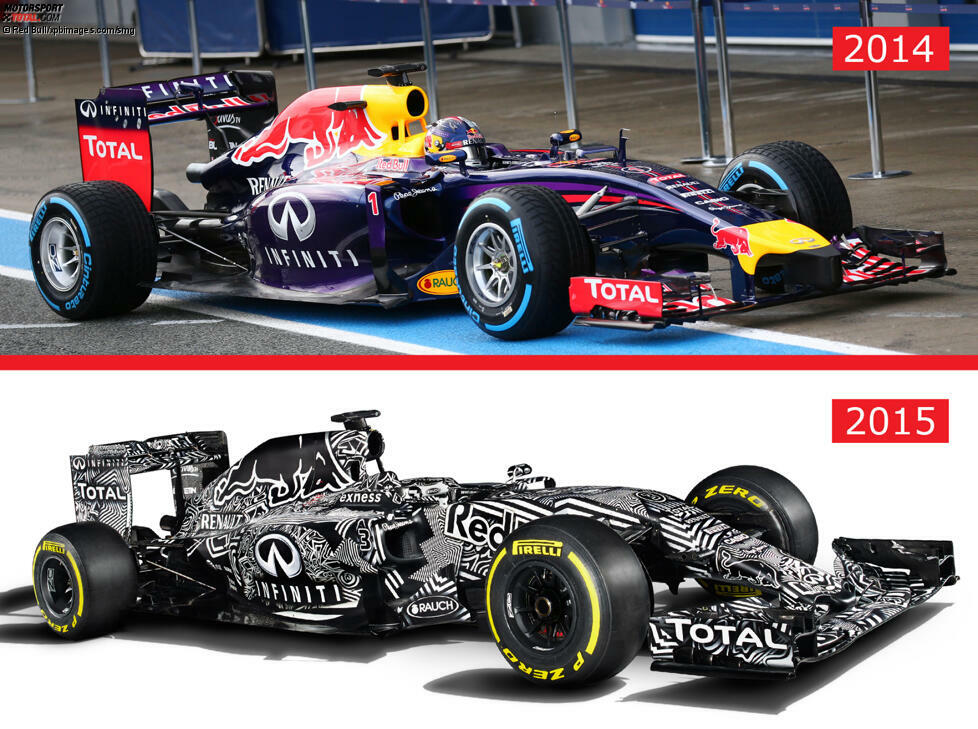 Die nun kompakteren Lufteinlässe der Seitenkästen machen den Eindruck, dass Red Bull Wege gefunden hat, den Renault-Motor effizienter zu kühlen.