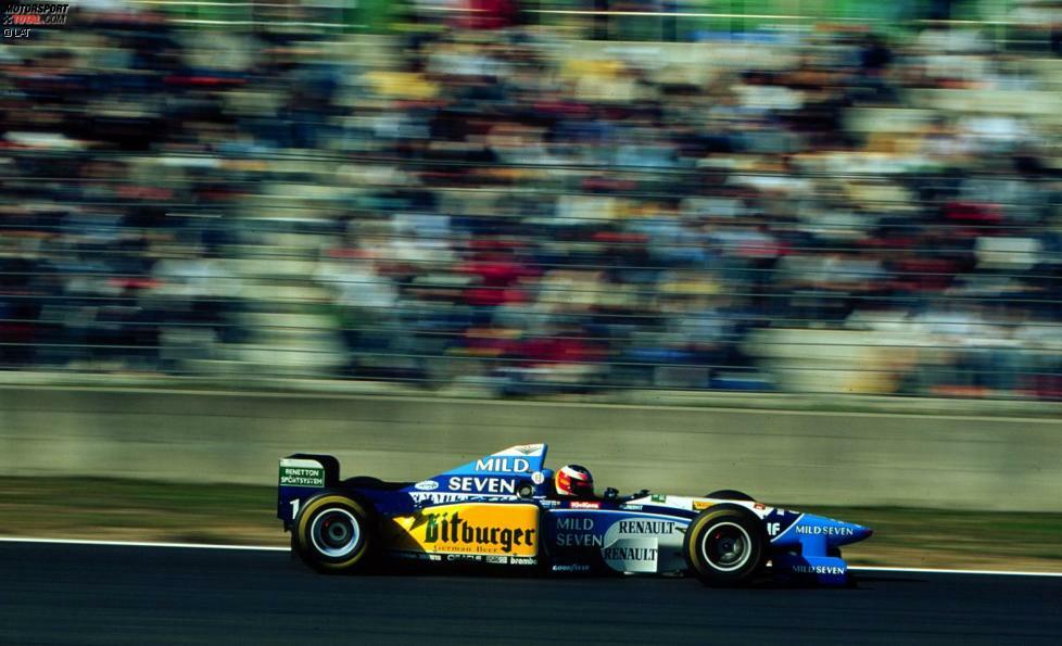 Neben Williams gibt es in den Jahren 1992 bis 1994 ein zweites Renault-Kundenteam: Ligier. Die Erfolge halten sich für den französischen Rennstall aber in Grenzen und so werden die Renault-Triebwerke ab 1995 neben Williams dem Benetton-Team zur Verfügung gestellt. Michael Schumacher setzt sich im WM-Kampf gegen die beiden Williams-Piloten Damon Hill und David Coulthard durch und erringt den insgesamt dritten WM-Titel für Renault.