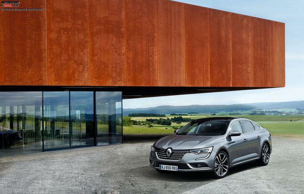 Renault bringt im Januar den Talisman zu den deutschen Händlern. Die Maße der Die coupéhafte Mittelklasse-Limousine...