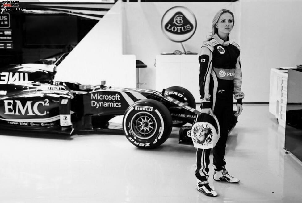 Platz 10: Carmen Jorda. Neben den Stammpiloten Romain Grosjean und Pastor Maldonado sowie dem Ersatzpiloten Jolyon Palmer gibt das Lotus-Team Anfang des Jahres auch die Verpflichtung einer sogenannten Entwicklungsfahrerin bekannt. Schnell wird jedoch klar, dass sich die Aufgaben der 27-jährigen Spanierin auf das Studieren des Team-Alltags und ein wenig Simulatorarbeit beschränken.