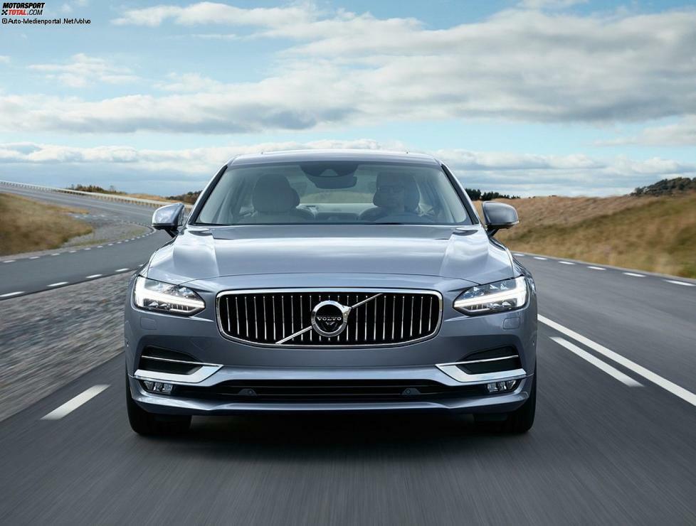 Mit dem S90 steigt Volvo ab Sommer 2016 in die Oberklasse auf. Premiere hat das komplett neue Modell auf der North American International Auto Show in Detroit (11.-24.1.2016).