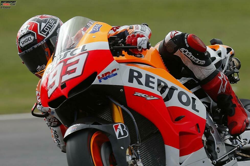 #3 Marc Marquez (59 Siege): Sechs WM-Titel in nur sieben Jahren. Der Spanier hat sich im Rekordtempo seinen Platz in den Geschichtsbüchern gesichert. Er wird bereits in seiner ersten MotoGP-Saison 2013 Weltmeister und ist auch der jüngste Weltmeister aller Zeiten.