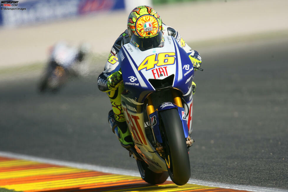 #1 Valentino Rossi (89 Siege): 13 Siege in der 500er- und 76 in der MotoGP-Klasse machen den 
