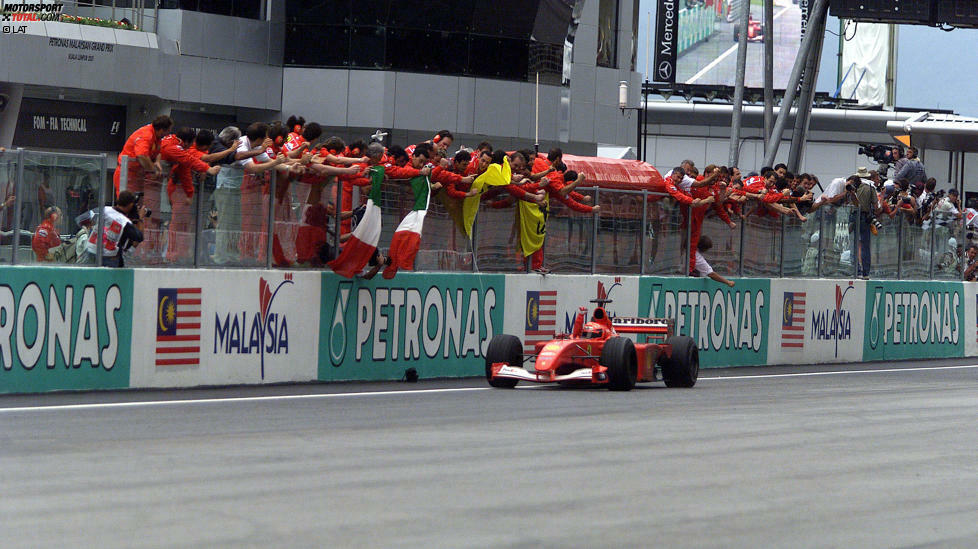 Neun verschiedene Fahrer haben bisher den Grand Prix von Malaysia gewonnen. Vier davon waren mehrmals erfolgreich. Drei Fahrer - Michael Schumacher, Fernando Alonso und Sebastian Vettel - gewann das Rennen drei Mal, während Kimi Räikkönen zwei Siege gelangen.