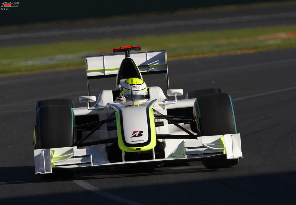 Platz 1 - Brawn: Das Team trat unter diesem Namen nur eine Saison lang in der Formel 1 an, nachdem Teamchef Ross Brawn das am Boden liegende Werksteam von Honda nach dem Rückzug des japanischen Herstellers übernommen hatte.