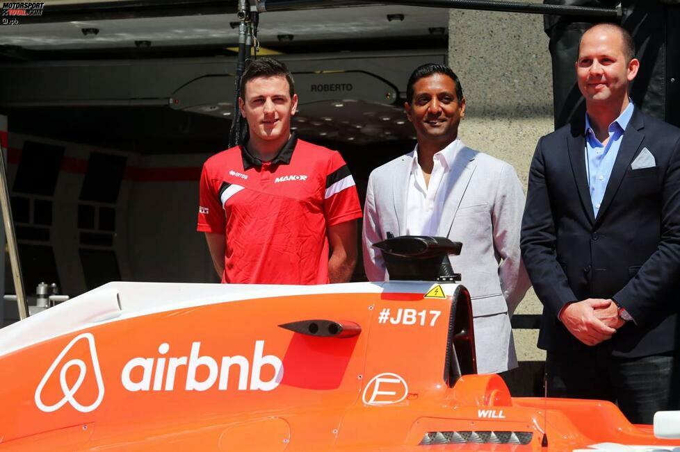 Gute Nachrichten gibt es vom anderen Ende des Feldes: Manor-Marussia kann plötzlich mit großen Sponsorenschriftzügen auf dem Auto glänzen und hat zugleich einen neuen Fahrer ins Boot geholt. GP2-Meister Fabio Leimer ist seit Montreal beim Team und darf sogar bald auf Renneinsätze hoffen.