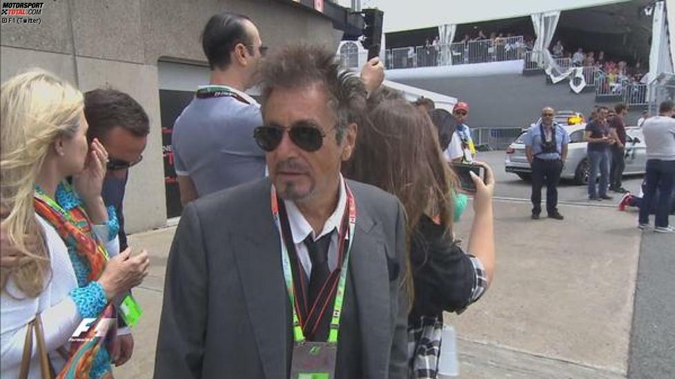 ...Kollege Al Pacino (mit besonderer Frisur)...