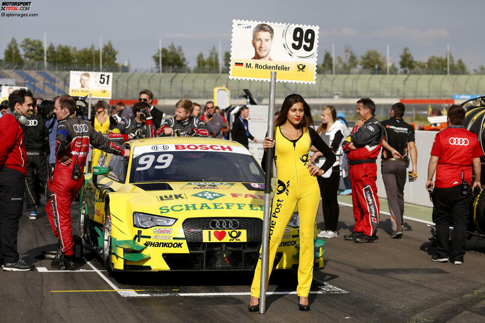 Das Fleiß-Kärtchen für das Lausitzwochenende müssen sich drei Piloten teilen, denn Mattias Ekström (Abt-Sportsline-Audi), Mike Rockenfeller (Phoenix-Audi) und Maxime Martin (RMG-BMW) absolvierten alle exakt 161 Runden auf dem Kurs im Süden Brandenburgs. Vor allem Ekström durfte mit einem dritten und einem zweiten Platz den Lohn für seine Mühen ernten, aber auch für Martin als jeweils bestem BMW-Fahrer zahlte sich die harte Arbeit aus.