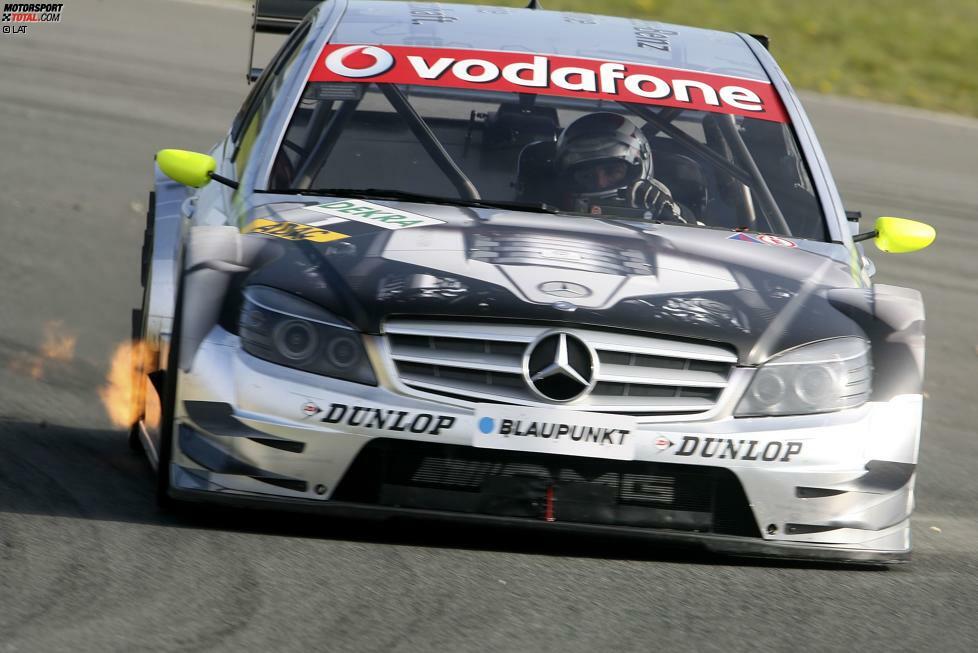 Mercedes C-Klasse, 2007. DTM-Rekordchampion Bernd Schneider gewährte in der Endphase seiner erfolgreichen Karriere einen 