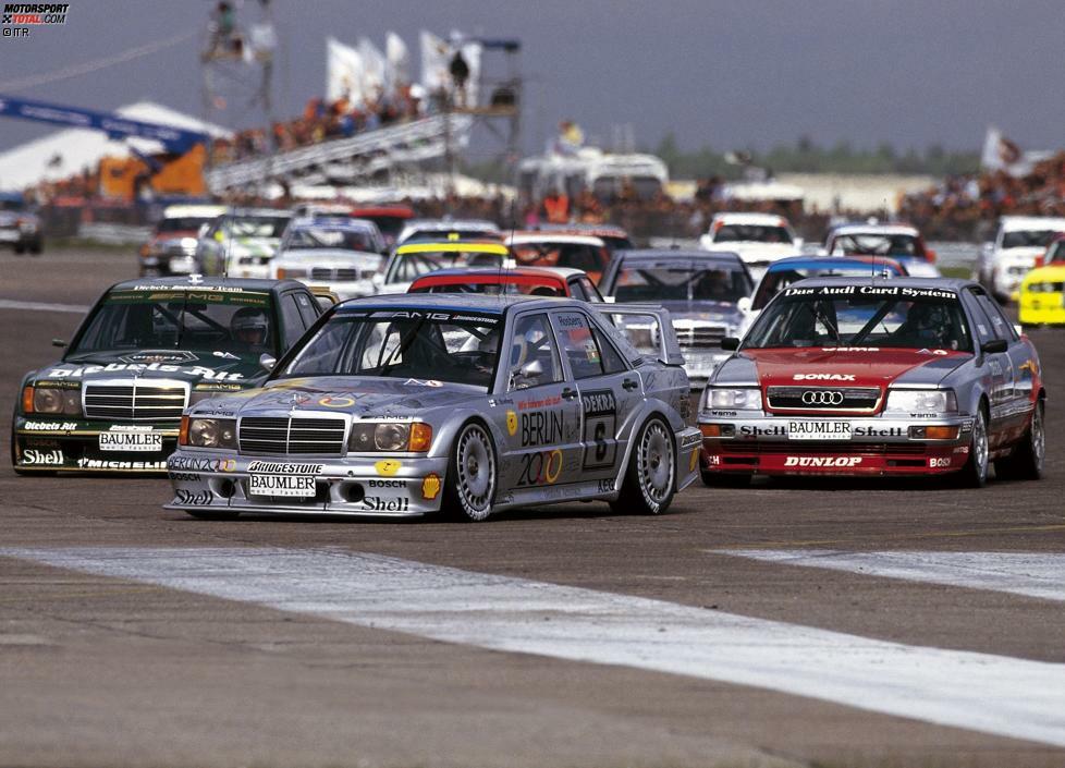 #9 Mercedes 190E 2.5-16 Evo II. 24 Siege aus 80 Rennen zwischen 1990 und 1993 bringen diesen Mercedes auf Position neun in unseren Top 15.