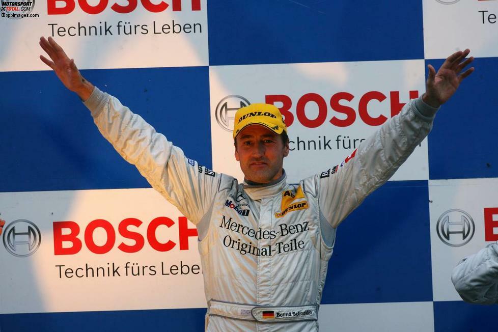#2: Bernd Schneider (Deutschland) - 13 Jahre, 2 Monate, 17 Tage zwischen Berlin 1992 und Nürburgring 2008 (abzüglich der DTM-losen Jahre 1997-1999)