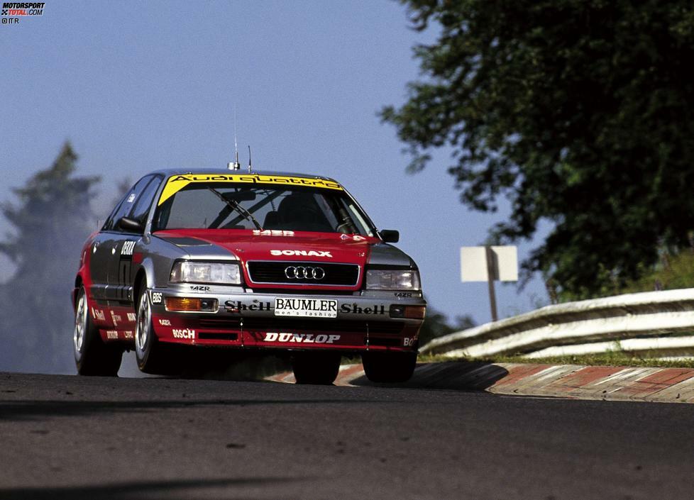 #2: Audi. 87 Siege fährt Audi seit der DTM-Saison 1990 ein. Rund ein Drittel ihrer Rennen gewinnt die Marke aus Ingolstadt. Doch es geht noch besser!