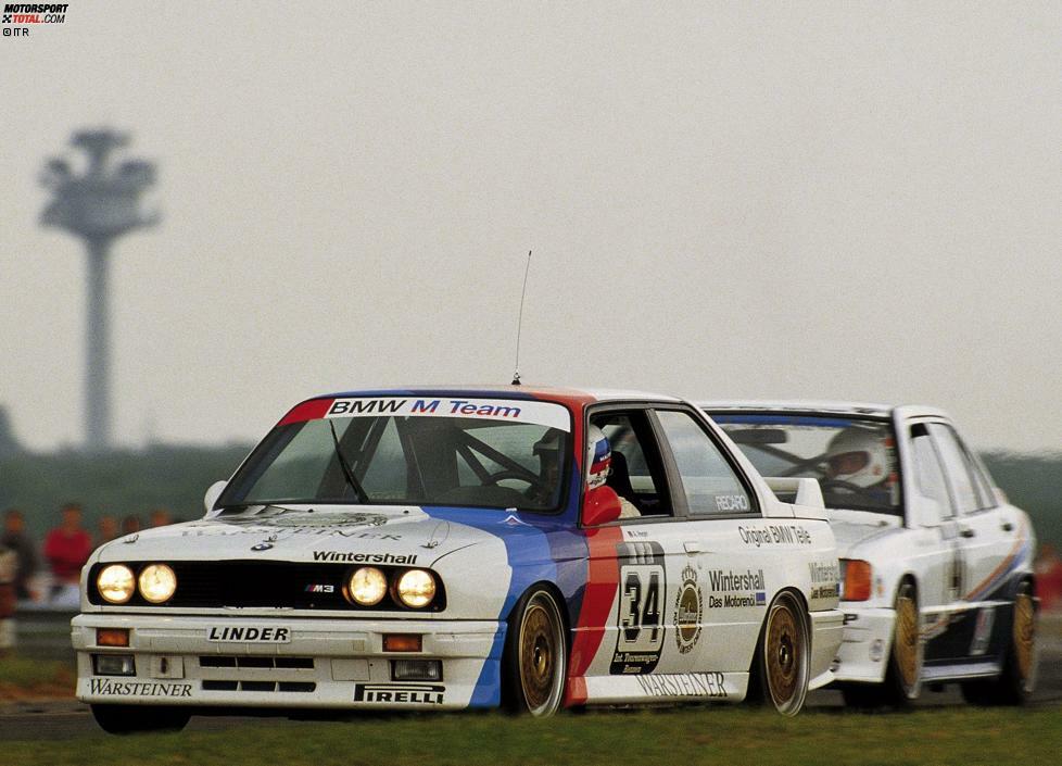 #3: BMW. Die Marke aus München gewinnt 1984 gleich das erste DTM-Rennen überhaupt. Seither gelingen BMW-Fahrern insgesamt 73 Triumphe.