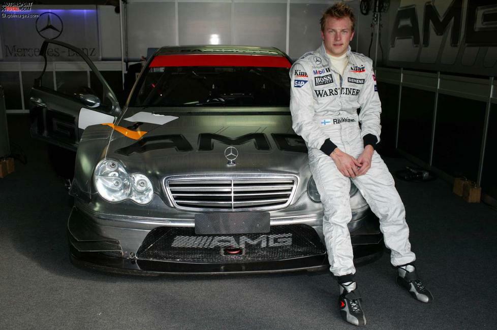 #2: Kimi Räikkönen (Finnland), Formel-1-Weltmeister 2007. Noch bevor er seinen bisher größten Erfolg erzielt, hatte er 2004 in Hockenheim schon DTM-Erfahrung gesammelt.