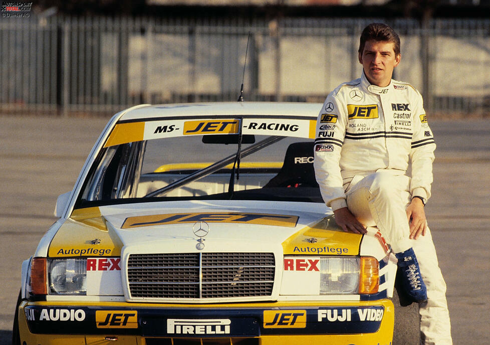 #1: Roland Asch (Deutschland) ist der erfolgreichste DTM-Pilot, dem nie ein DTM-Titelgewinn gelungen ist. 1988 und 1993 wurde er Zweiter auf Mercedes, 1985 Vierter auf Ford. Zwischen 1984 und 1994 erzielte Asch sechs Siege und 32 Podestplätze - und kehrte 2000 für zwei Rennen mit Audi einmalig in die DTM zurück.