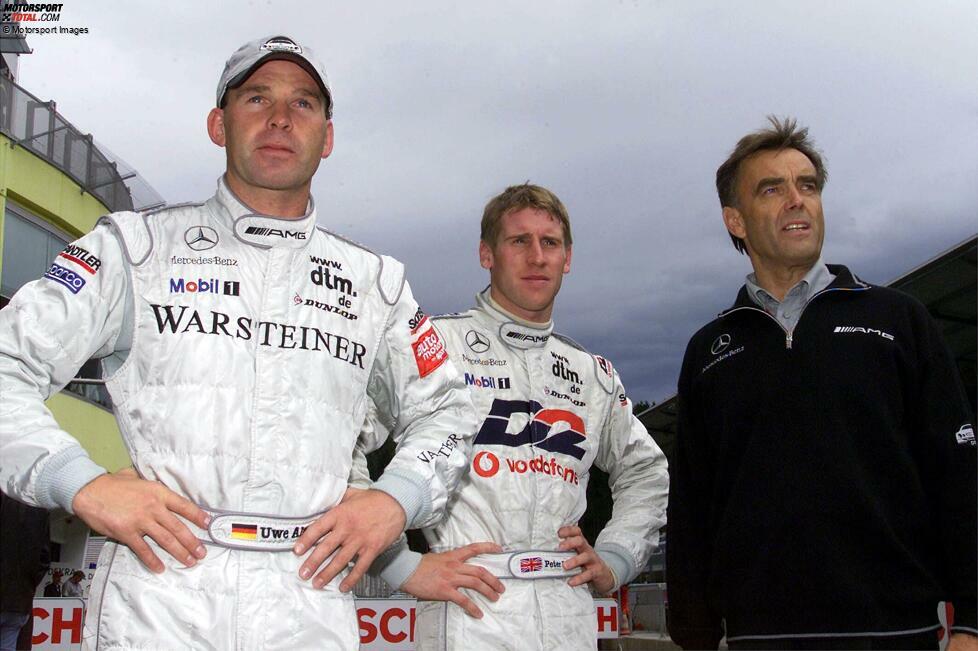 #6: Uwe Alzen (Deutschland): Für Mercedes und Opel ging Alzen zwischen 1993 und 2002 in der DTM an den Start. 2001 wurde er Zweiter, 2000 und 2002 jeweils Sechster. Er erzielte sechs Siege und 18 Podestplätze.