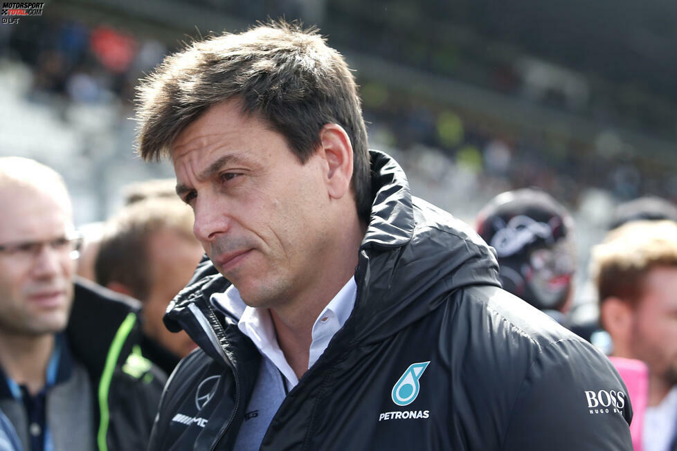 Deutliche Worte findet Mercedes-Sportchef Toto Wolff: 