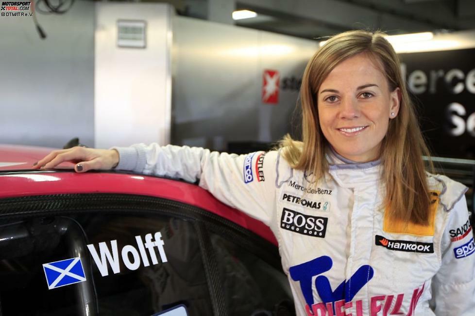 Namenswechsel: Weil sie 2011 den heutigen Mercedes-Sportchef Toto Wolff heiratet, firmiert Susie Stoddart in ihrer letzten DTM-Saison als Susie Wolff.
