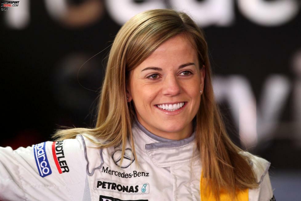 Susie Stoddart bringt es mit 72 Rennen auf die zweitmeisten Einsätze in der DTM. Sie fährt von 2006 bis 2012 für Mercedes.