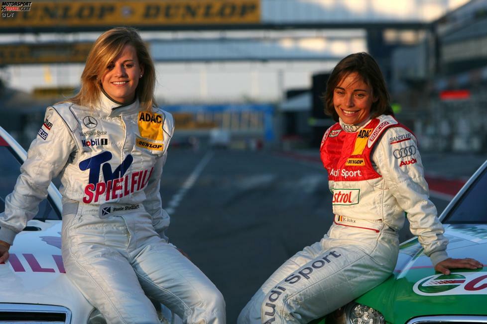 2006 und 2007 sind übrigens erneut zwei Frauen im DTM-Starterfeld vertreten. Neben Vanina Ickx (rechts) steigt auch Susie Stoddart (links) in die Rennserie ein.