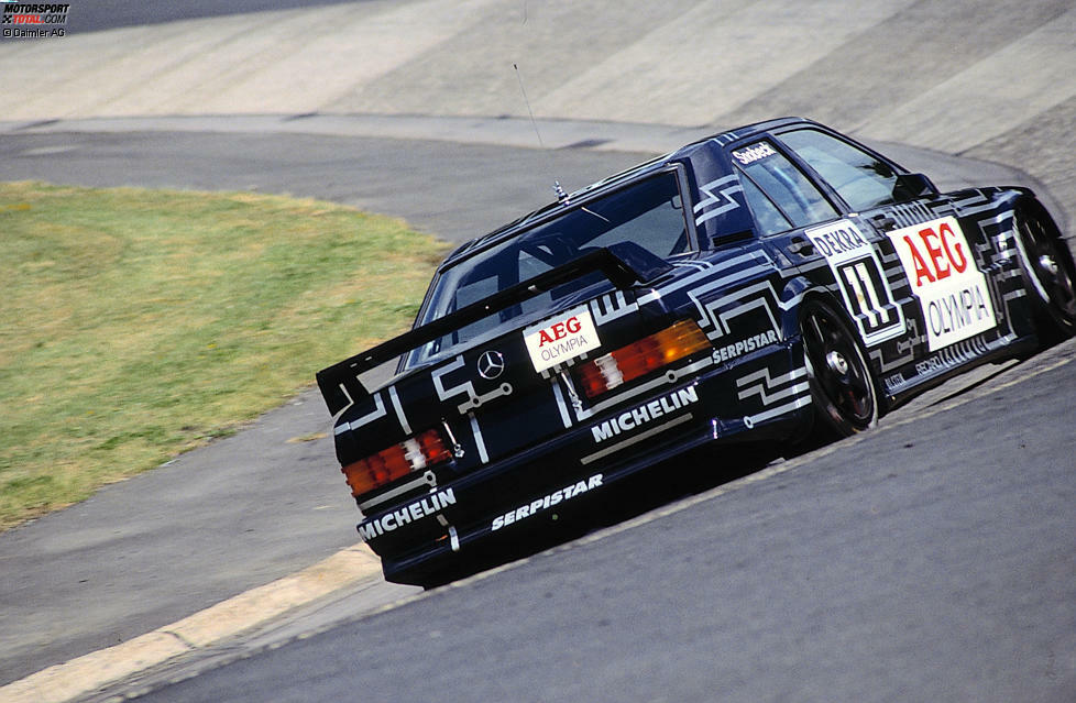 ...oder mittendrin mit Dany Snobeck (Mercedes) im Jahr 1989.