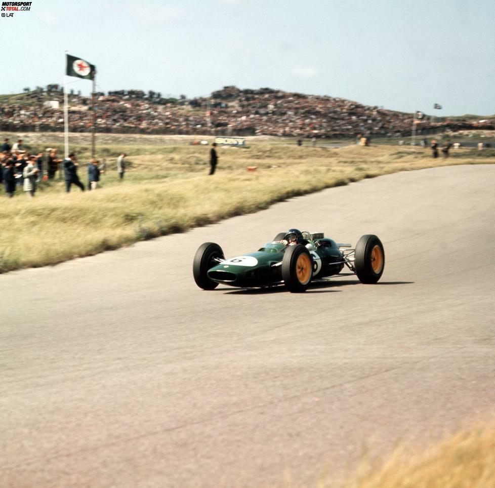 #9 Jim Clark 1963: Mit dem Lotus-Climax 25 gelingen dem Schotten im Jahr seines ersten WM-Titels bei zehn Rennen sieben Pole-Positions: 70 Prozent.