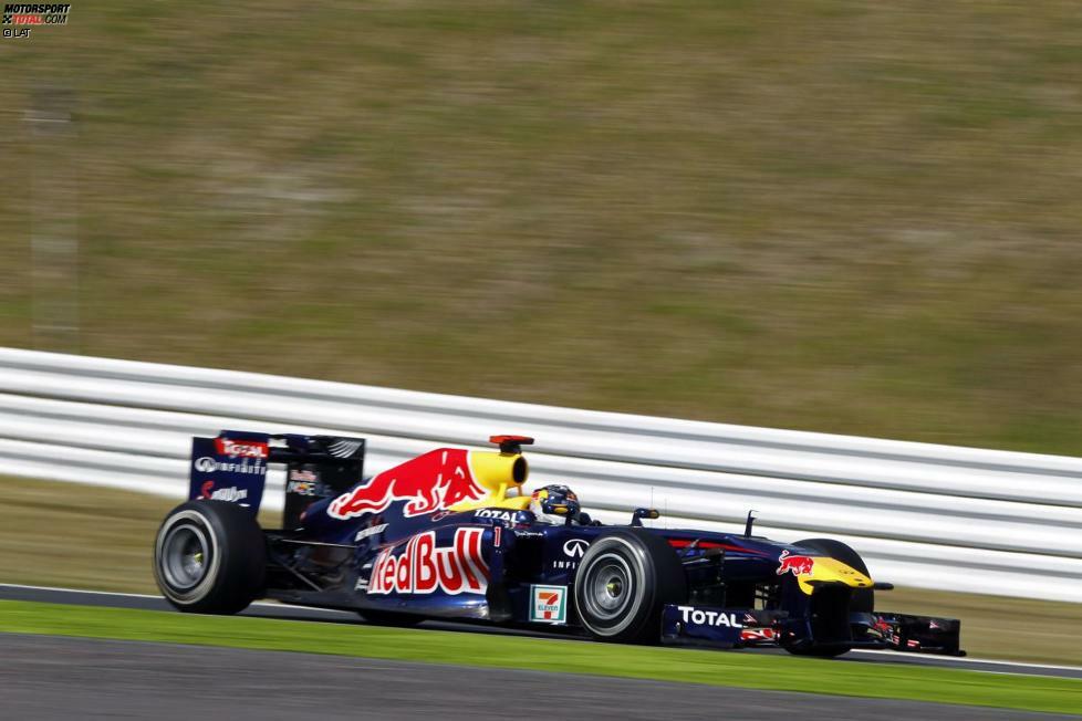 #6 Sebastian Vettel 2011: Mit dem Red Bull-Renault RB7 ist der Deutsche im Jahr seines zweiten WM-Titels bei 15 der 19 Saisonrennen der Schnellste im Qualifying: 78,95 Prozent.
