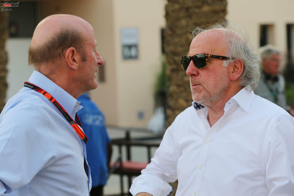 CVC-Manager Donald Mackenzie und David Richards könnten sich in Zukunft wieder öfter sehen. Denn Richards denkt ernsthaft darüber nach, das heimatlose Manor-Marussia-Team in seinen Prodrive-Anlagen unterzubringen. Der Anfang eines Comebacks des ehemaligen Benetton- und BAR-Chefs?