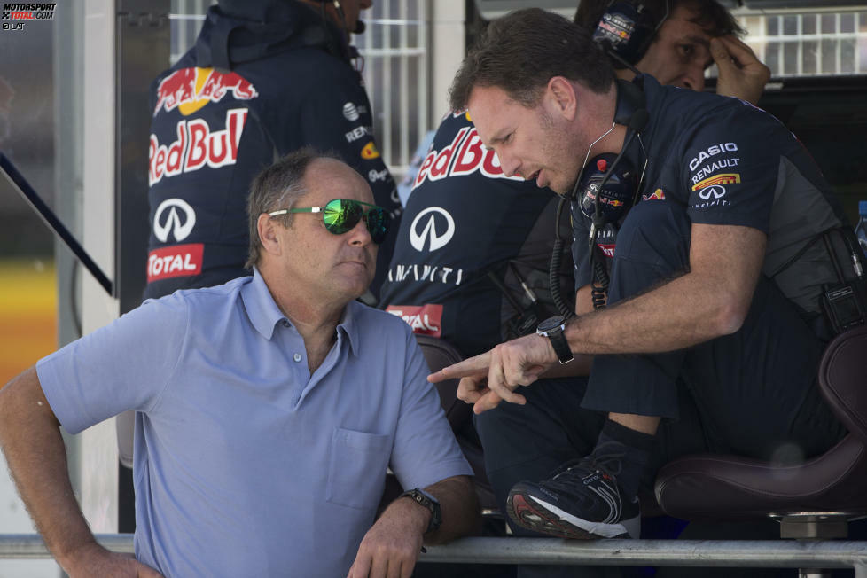 Hat er wieder Lust auf einen Job in der Formel 1? Gerhard Berger ist in letzter Zeit auffällig oft im Paddock, und er spricht auffällig intensiv mit den Red-Bull-Chefs...