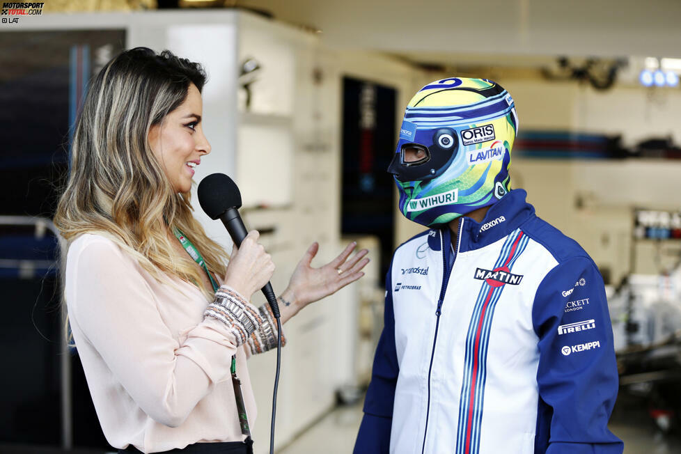 Apropos Wrestling: Die kultigen Masken im Helmdesign der Formel-1-Stars gehen auf den Merchandising-Ständen weg wie warme Semmeln. Und stiften beim Fernsehen für Verwirrung, als Felipe Massa darunter sein Gesicht verbirgt. Wir können versichern: Jawohl, es ist der echte!